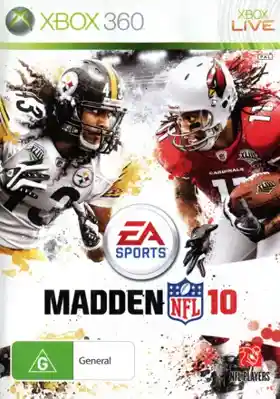 Madden NFL 10 (USA) box cover front